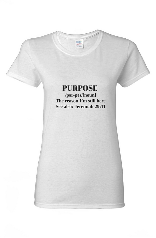 PURPOSE — Jeremiah 29:11