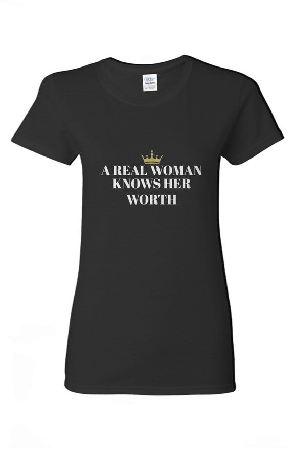 A REAL WOMAN KNOWS HER WORTH
